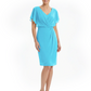 Chic Knee-Length Mother of Bride Formal Dress Slimming Chiffon Styles for Wedding Guest