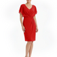 Chic Knee-Length Mother of Bride Formal Dress Slimming Chiffon Styles for Wedding Guest