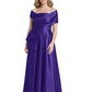 Formal Floor-Length Mother of the Bride Gown Sleeveless Satin Maxi Dress with Drape