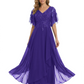Bling Sequin Chiffon Mother of the Brides Dresses Wedding Party Gowns For Mom