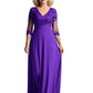 Elegant Custom Mother of The Groom Dresses Wedding Mother Outfits Slit V-neck