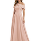 One Shoulder Elegant Mother of the Brides Dresses Mom Outfits Wedding Party