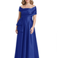 Formal Floor-Length Mother of the Bride Gown Sleeveless Satin Maxi Dress with Drape