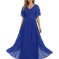 Bling Sequin Chiffon Mother of the Brides Dresses Wedding Party Gowns For Mom