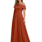 One Shoulder Elegant Mother of the Brides Dresses Mom Outfits Wedding Party