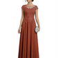 Chic Long A-Line Chiffon Mother of the Brides Dresses Sequin Mom Outfits For Wedding