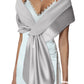 Women's Shawls and Wraps for Evening Dresses Wedding Scarf Elegant Bridal Stoles Shrug for Bride and Bridesmaid
