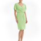 Chic Knee-Length Mother of Bride Formal Dress Slimming Chiffon Styles for Wedding Guest