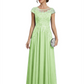 Chic Long A-Line Chiffon Mother of the Brides Dresses Sequin Mom Outfits For Wedding