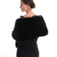 Women's Luxurious Large Winter Faux Fur Scarf Wrap Collar Shrug for Lady Wedding Dinner Party
