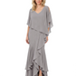 Chic Long A-Line Chiffon Mother of the Brides Dresses Sequin Mom Outfits