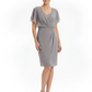Chic Knee-Length Mother of Bride Formal Dress Slimming Chiffon Styles for Wedding Guest