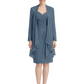 2PCS Knee Length Chiffon Mother of the Brides Dresses Short V-Neck