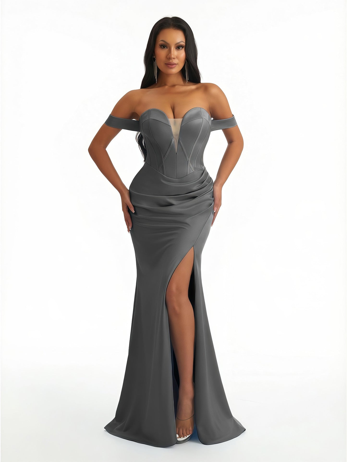 steel-grey