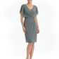 Chic Knee-Length Mother of Bride Formal Dress Slimming Chiffon Styles for Wedding Guest