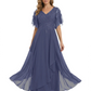 Bling Sequin Chiffon Mother of the Brides Dresses Wedding Party Gowns For Mom