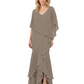 Chic Long A-Line Chiffon Mother of the Brides Dresses Sequin Mom Outfits