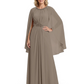 Floor Length Chiffon Mother of the Brides Dresses Wedding Party Gowns For Mom