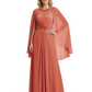 Floor Length Chiffon Mother of the Brides Dresses Wedding Party Gowns For Mom