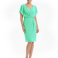 Chic Knee-Length Mother of Bride Formal Dress Slimming Chiffon Styles for Wedding Guest