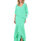Chic Long A-Line Chiffon Mother of the Brides Dresses Sequin Mom Outfits