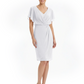 Chic Knee-Length Mother of Bride Formal Dress Slimming Chiffon Styles for Wedding Guest
