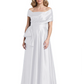 Formal Floor-Length Mother of the Bride Gown Sleeveless Satin Maxi Dress with Drape
