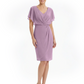 Chic Knee-Length Mother of Bride Formal Dress Slimming Chiffon Styles for Wedding Guest