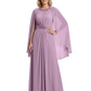 Floor Length Chiffon Mother of the Brides Dresses Wedding Party Gowns For Mom