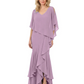 Chic Long A-Line Chiffon Mother of the Brides Dresses Sequin Mom Outfits
