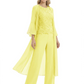 Elegant Pink 3-Piece Pant Set Trending 2026 Styles with Lace Wide-Leg Pants