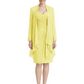 2PCS Knee Length Chiffon Mother of the Brides Dresses Short V-Neck