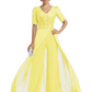 V-Neck Chiffon Mother of the Brides Jumpsuits Dresses Floor Length A-Line Lace