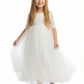 Elegant Lace & Tulle Flower Girl Dress  Flowers Pageant Dress Evening Gowns