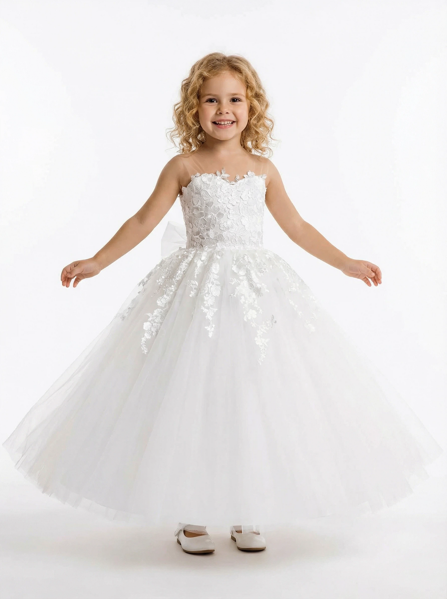 Angels Communion Dresses For Wedding  Flowers Pageant Dress Evening Gowns