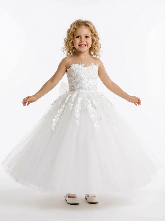 Angels Communion Dresses For Wedding  Flowers Pageant Dress Evening Gowns