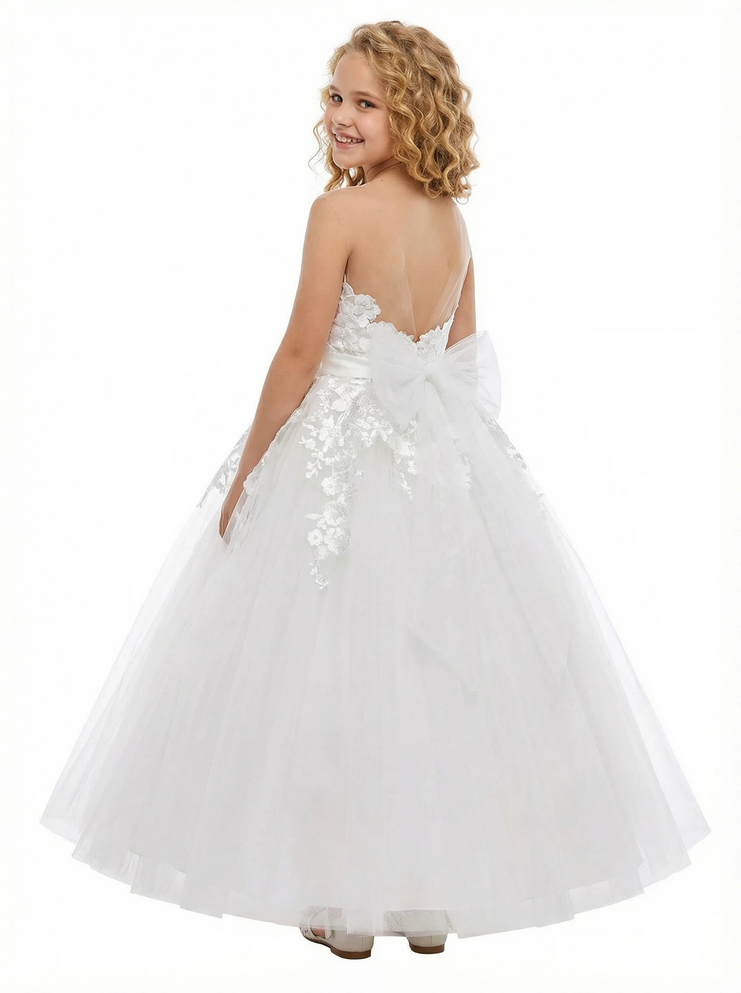 Angels Communion Dresses For Wedding  Flowers Pageant Dress Evening Gowns