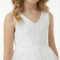 Lace Layered Tulle Princess Dress Flower Girl Dress Birthday Party Dresses