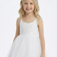 Spaghetti Straps Lace Tulle Princess Dress Flower Girl Dress Birthday Party Dresses