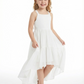 Strappy Backless Princess Dress Flower Girl Dress Toddler For Wedding Flowers Pageant Dress Birthday Party Dresses