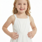 Strappy Backless Princess Dress Flower Girl Dress Toddler For Wedding Flowers Pageant Dress Birthday Party Dresses