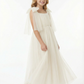 Tie Belt That Forms a Bow Tulle Floor-length Princess Dress Flower Girl Dress Birthday Party Dresses