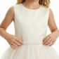 Lovely Beads Tulle Bow Knot Floor-Length Flower Girl Dress Birthday Party Dresses