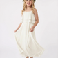 Spaghetti Straps Layered Chiffon Princess Dress Flower Girl Dress Birthday Party Dresses