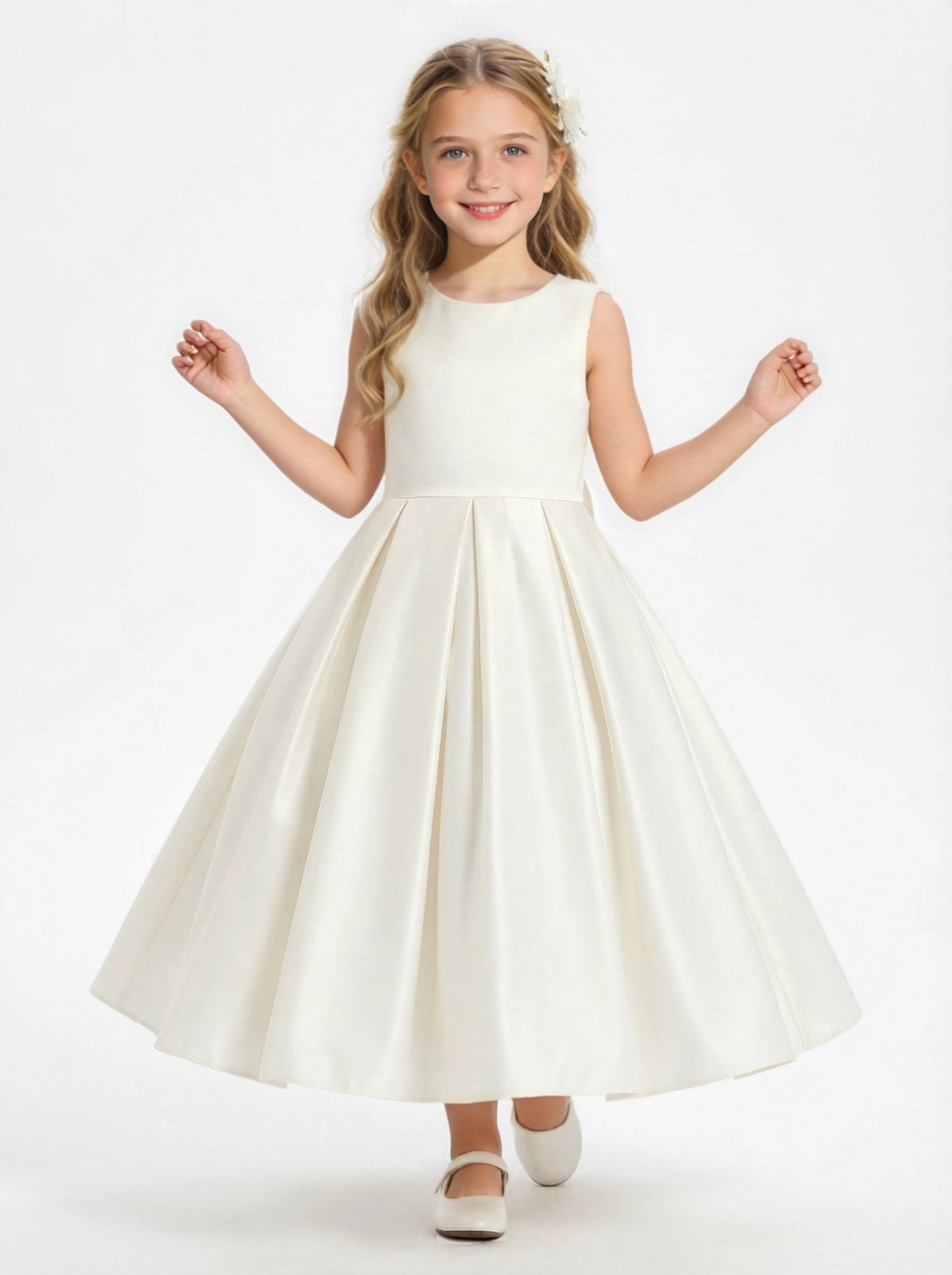 Flower Girl Dress Wedding Flowers Long Pageant Dress Evening Gowns Birthday Party