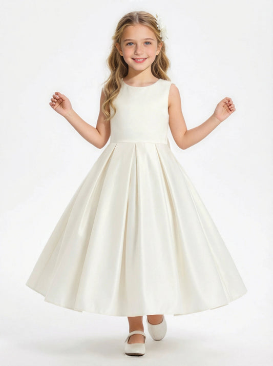 Flower Girl Dress Wedding Flowers Long Pageant Dress Evening Gowns Birthday Party