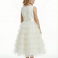 Tulle Flower Girl Dress Wedding Flowers Pageant Dress Evening Gowns Birthday Party