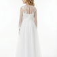 Wedding Flowers Long Lace Applique Pageant Dress Flower Princess Dress Evening Gowns