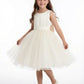 Wedding Flowers Pageant Dress Flower Princess Dress Evening Party Gowns Knee Length