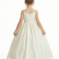 Spaghetti-Straps Wedding Flowers Pageant Dress Flower Princess Dress Princess Appliqued